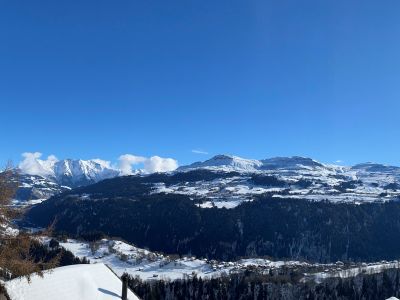 Ferienwohnung Casa Glix - Aussicht Winter