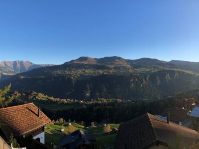 Ferienwohnung Casa Glix - Aussicht Sommer