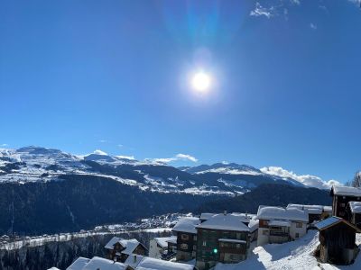 Ferienwohnung Casa Glix - Aussicht Winter