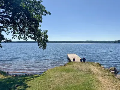 outside