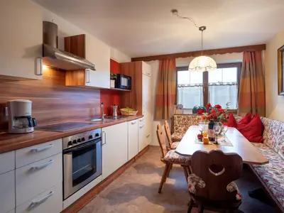 Küche Ferienwohnung Liebe (c) Hannes Dabernig