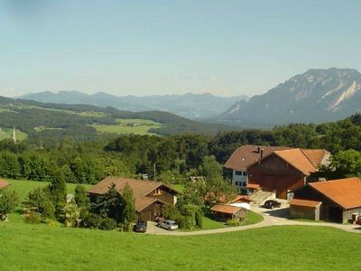 Herrliche Bergsicht mit Wandermöglichkeiten vor der Haustüre