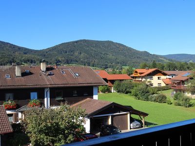 Ausblick vom Balkon