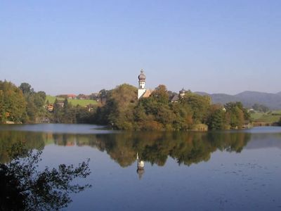 Zum Badesee und Kloster Höglwörth nur 5 Gehminuten