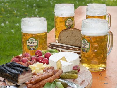 Biergartenbrotzeit