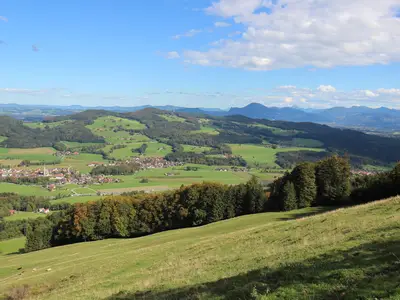 Blick auf Anger