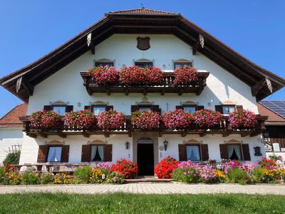 Vorderansicht Bauernhaus