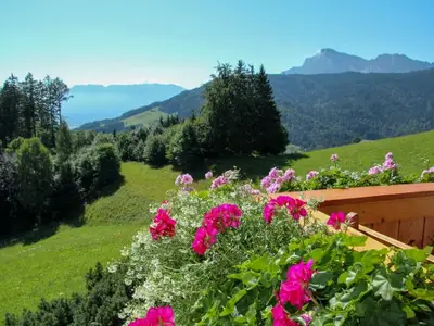 Ihre Ferienwohnung Nr. 1 - Aussicht vom Balkon