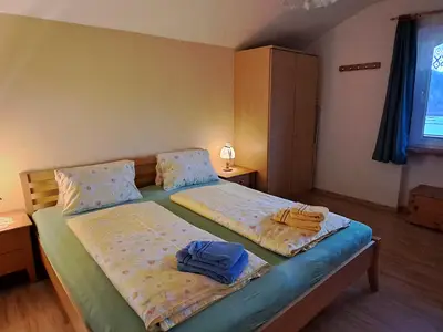 Apartment Sonnenblume Schlafzimmer