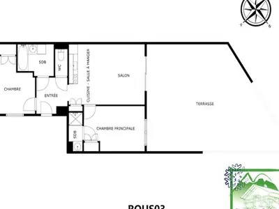 Ferienwohnung für 7 Personen (52 m²) in Les Carroz-d'Arâches 9/10
