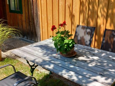 Refugium freiRaum, Grundlsee, Terrasse