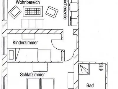 Ferienwohnung für 3 Personen (45 m²) in Archsum (Sylt) 6/10