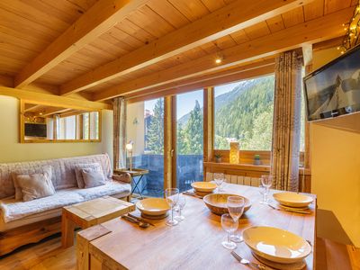 Lounge/Wohnbereich mit alpinem Flair