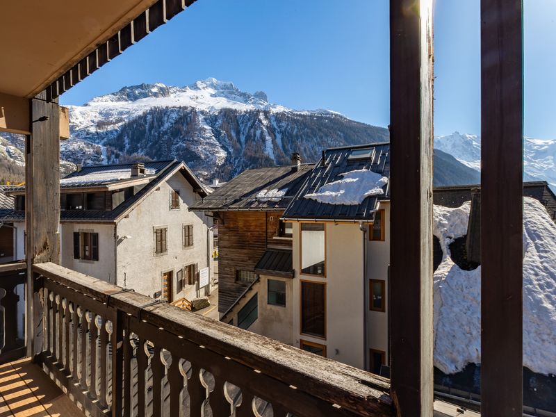 Schöner Ausblick vom Balkon