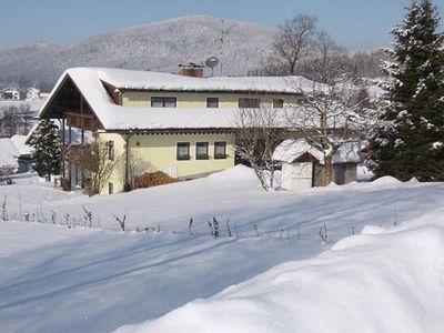 Unser Haus im Winter