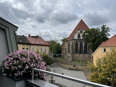 Balkonblick zur Bachkirche