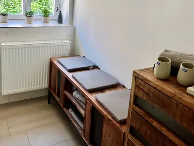 Bad mit Sitzmöglichkeit