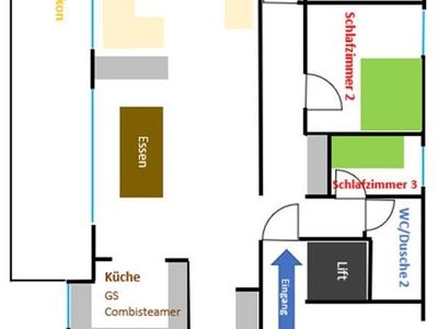 Ferienwohnung für 10 Personen (140 m²) in Arosa 2/10