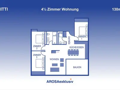 Ferienwohnung für 6 Personen (125 m²) in Arosa 3/10