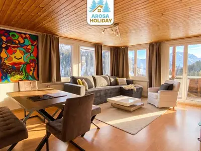 Ferienwohnung für 6 Personen (42 m²) in Arosa 1/10