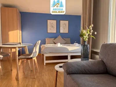 Ferienwohnung für 2 Personen (26 m²) in Arosa 1/10