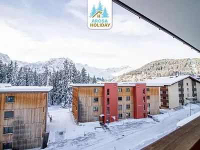 Ferienwohnung für 2 Personen (26 m²) in Arosa 4/10