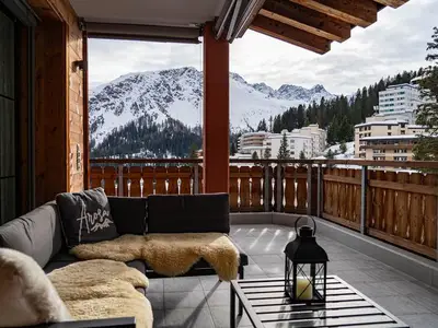 Ferienwohnung für 6 Personen (111 m²) in Arosa 1/10