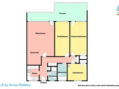 Ferienwohnung für 7 Personen (100 m²) in Arosa 5/10