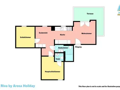 Ferienwohnung für 5 Personen (85 m²) in Arosa 9/10