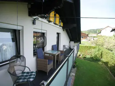 Balkon Sternenhimmel