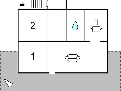 Ferienwohnung für 4 Personen (75 m²) in Arrach 1/10