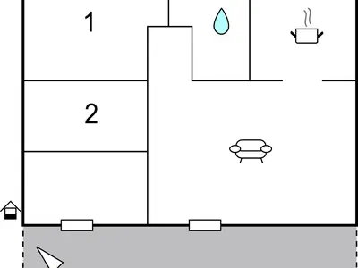 Ferienwohnung für 4 Personen (75 m²) in Arrach 1/10