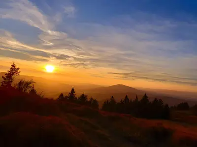 Sonnenuntergang Osse