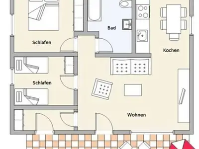Ferienwohnung für 5 Personen (75 m²) in Arrach-Kummersdorf 7/10