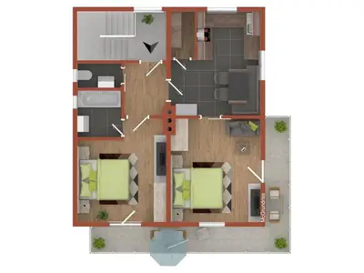 Ferienwohnung für 9 Personen (100 m²) in Arzl im Pitztal 3/10