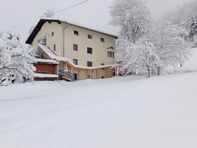 Rauthhof-Pitztal _ Rückseite Aufgang Winter