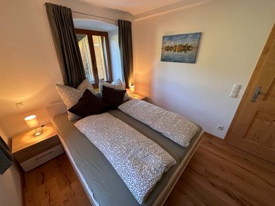 Ferienwohnung Schlossblick Schlafzimmer