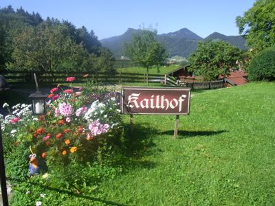 Panoramablick auf die Berge