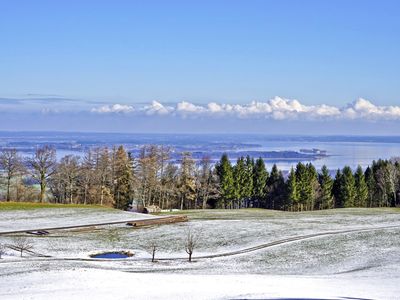 Chiemseeblick von Hintergschwendt