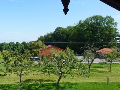 Aussicht vom Balkon