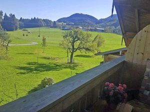 Aussicht vom Balkon