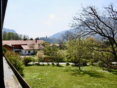 Ausblick vom Balkon