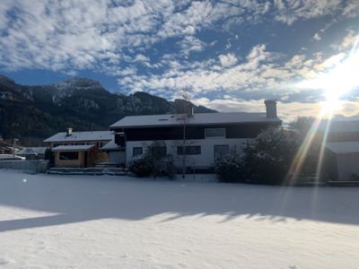 Haus im Winter