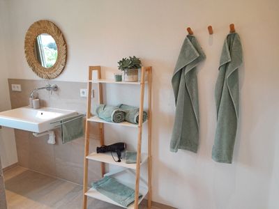 Bergblick Loft Badezimmer