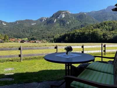 Blick auf die Berge