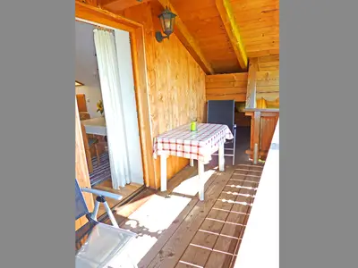 Balkon der Ferienwohnung