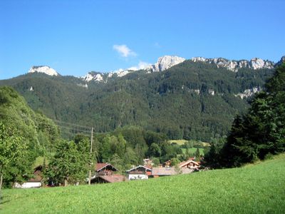 Aussicht auf die Berge