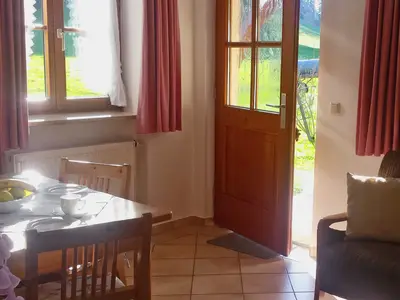 Wohnraum mit Terrassentür