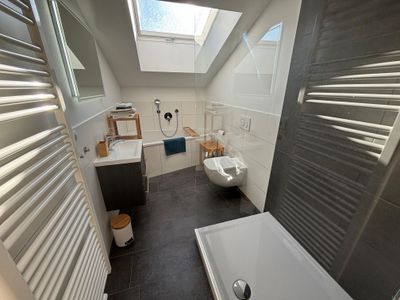 Badezimmer Dusche, Badewanne/WC