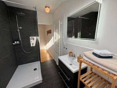 Badezimmer Dusche, Badewanne/WC